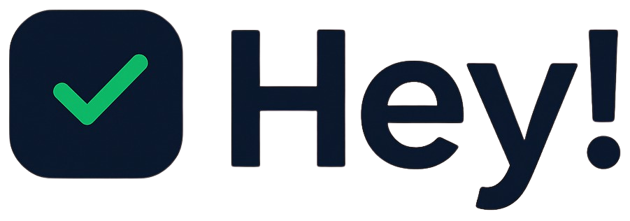 Hey! Logo